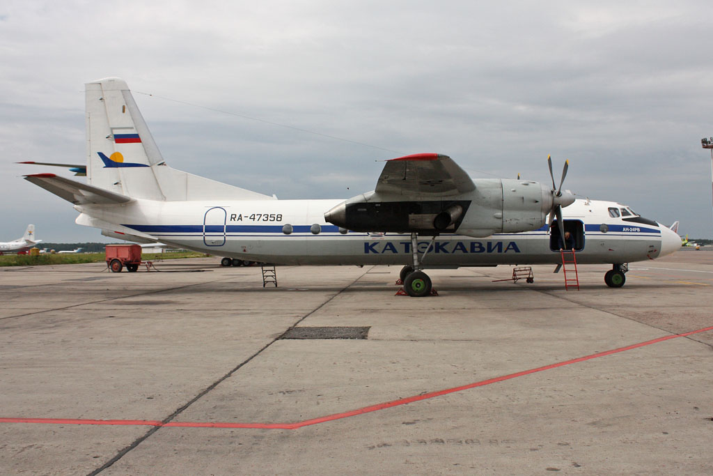 RA-47358 · Antonov An-24RV · (DME / UUDD)
