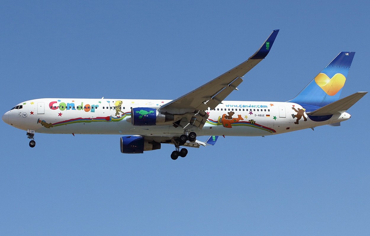 D-ABUE · Boeing 767-330/ER · (LPA / GCLP)