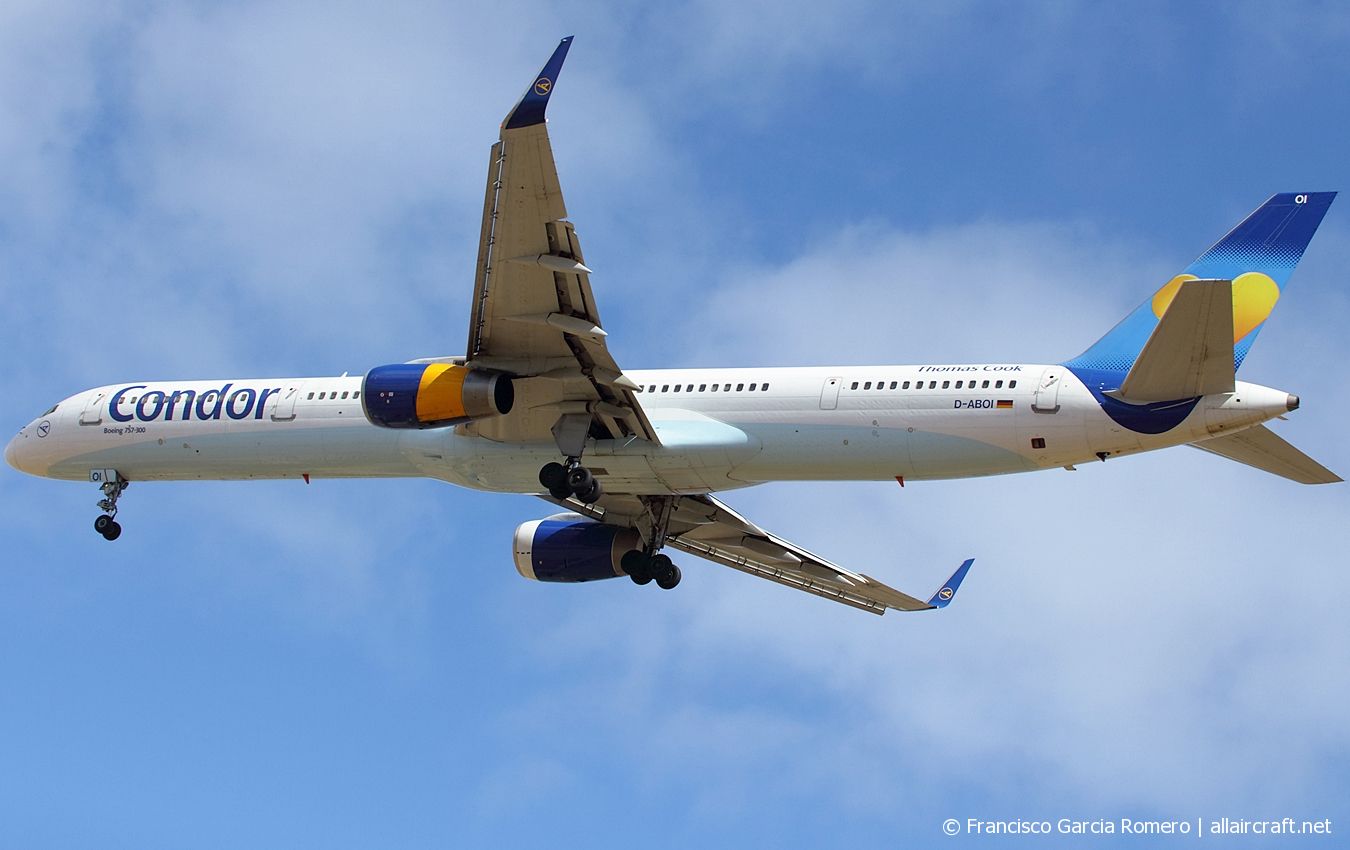 D-ABOI (cn 29018) Boeing 757-330(WL)