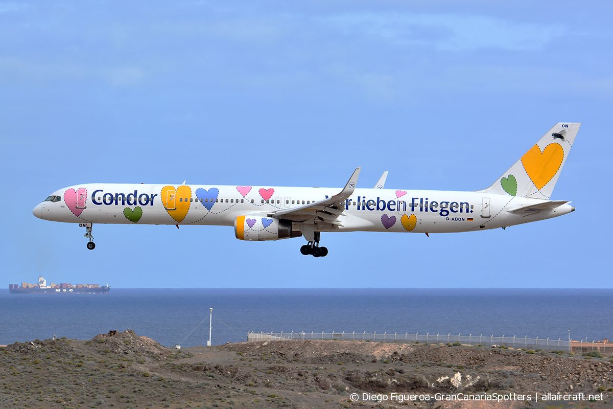 D-ABON (29023) Boeing 757-330