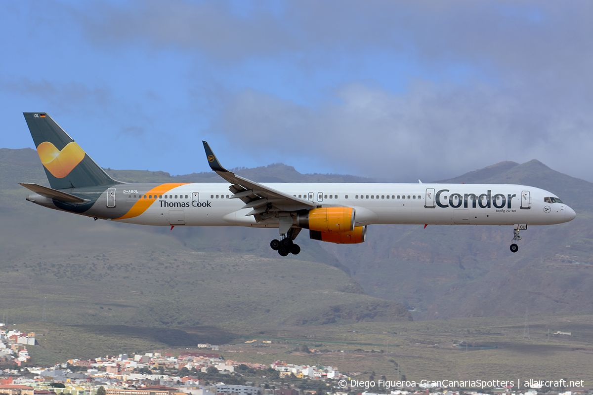 D-ABOL · Boeing 757-330(WL) · (LPA / GCLP)