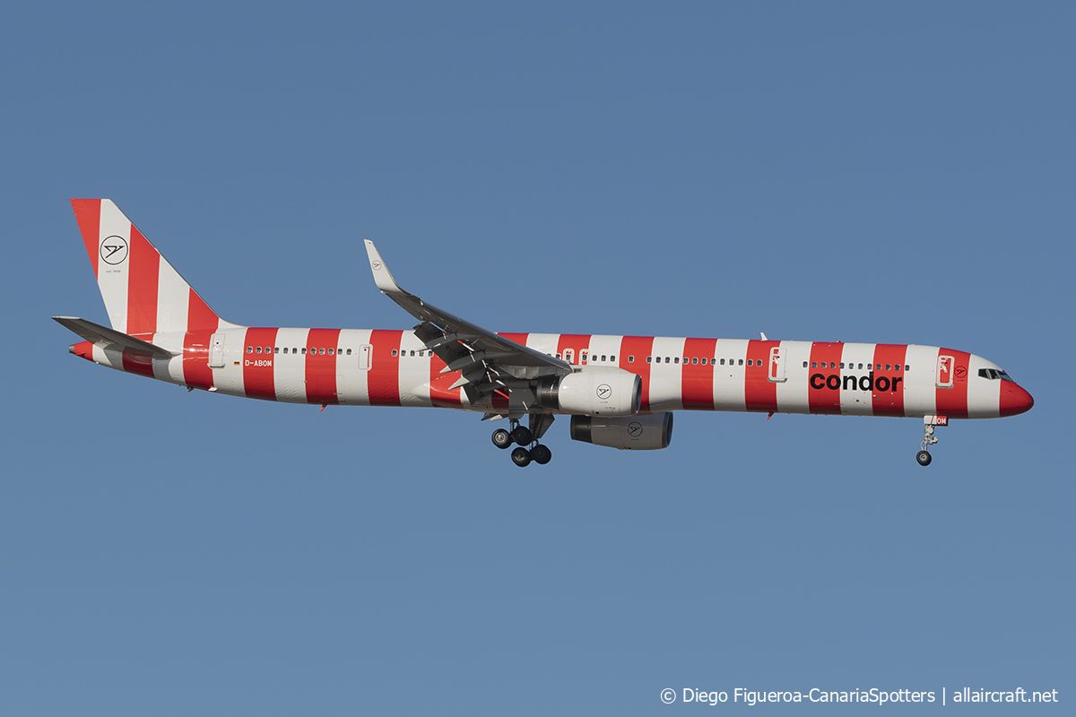 D-ABOM · Boeing 757-330(WL) · (LPA / GCLP)