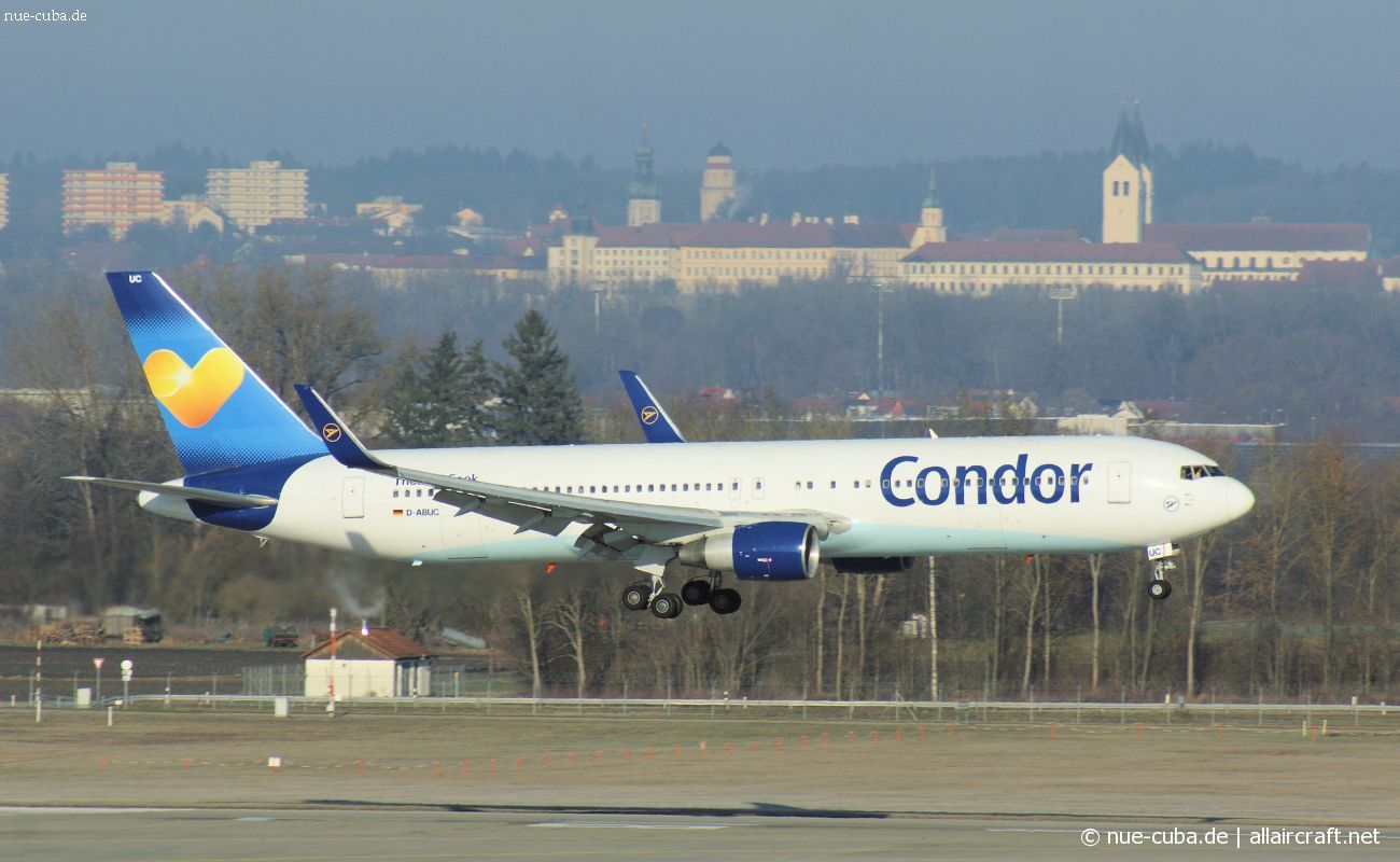 D-ABUC · Boeing 767-330/ER(WL) · (MUC / EDDM)