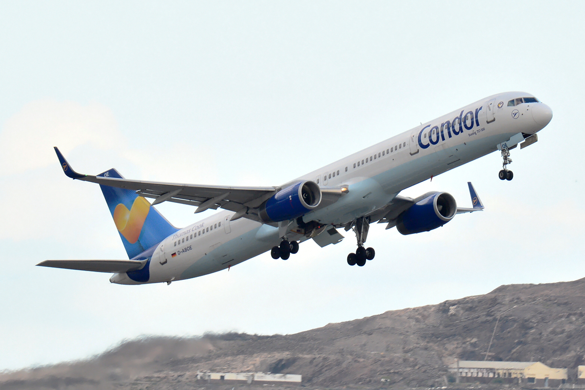 D-ABOE · Boeing 757-330 · (LPA / GCLP)