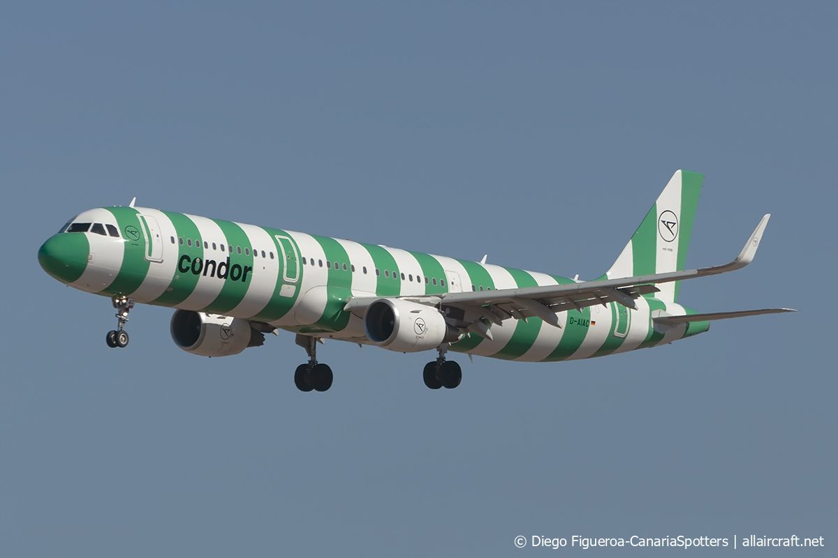 D-AIAC · Airbus A321-211(WL) · (LPA / GCLP)