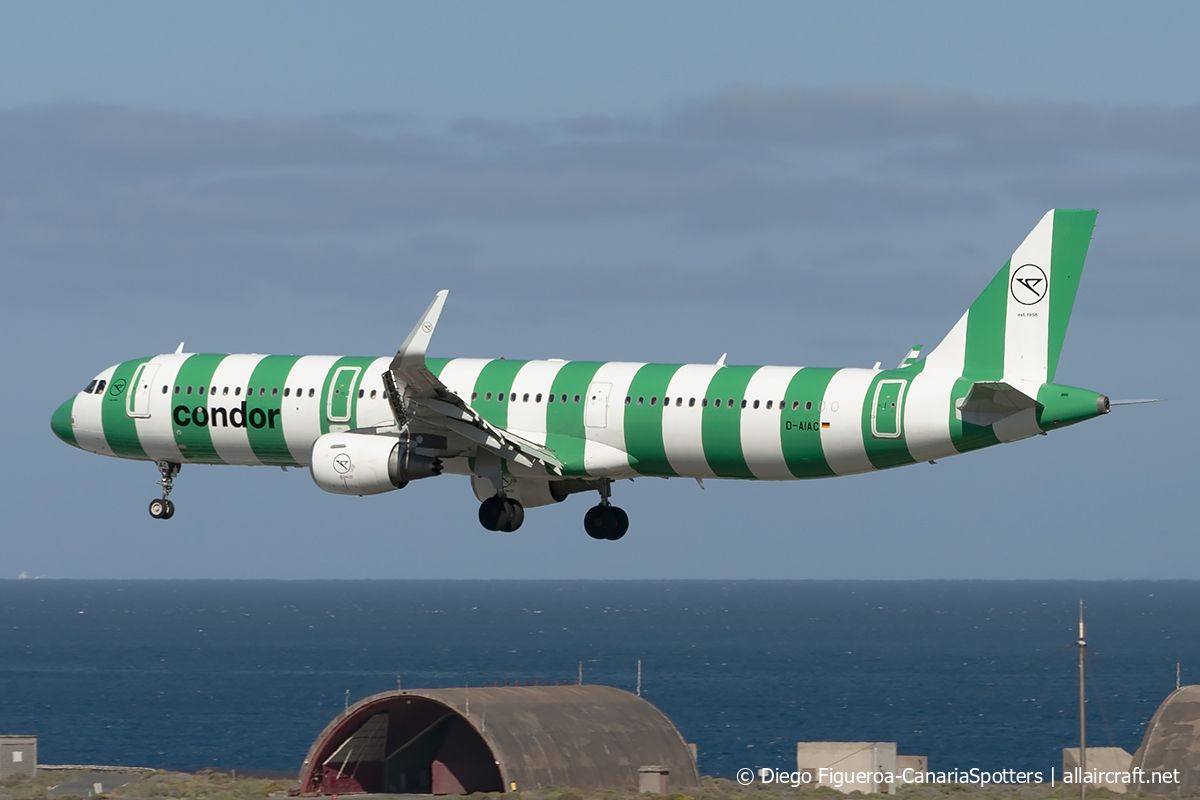 D-AIAC · Airbus A321-211(WL) · (LPA / GCLP)