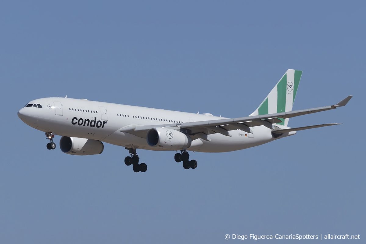 D-AIYD · Airbus A330-243 · (LPA / GCLP)