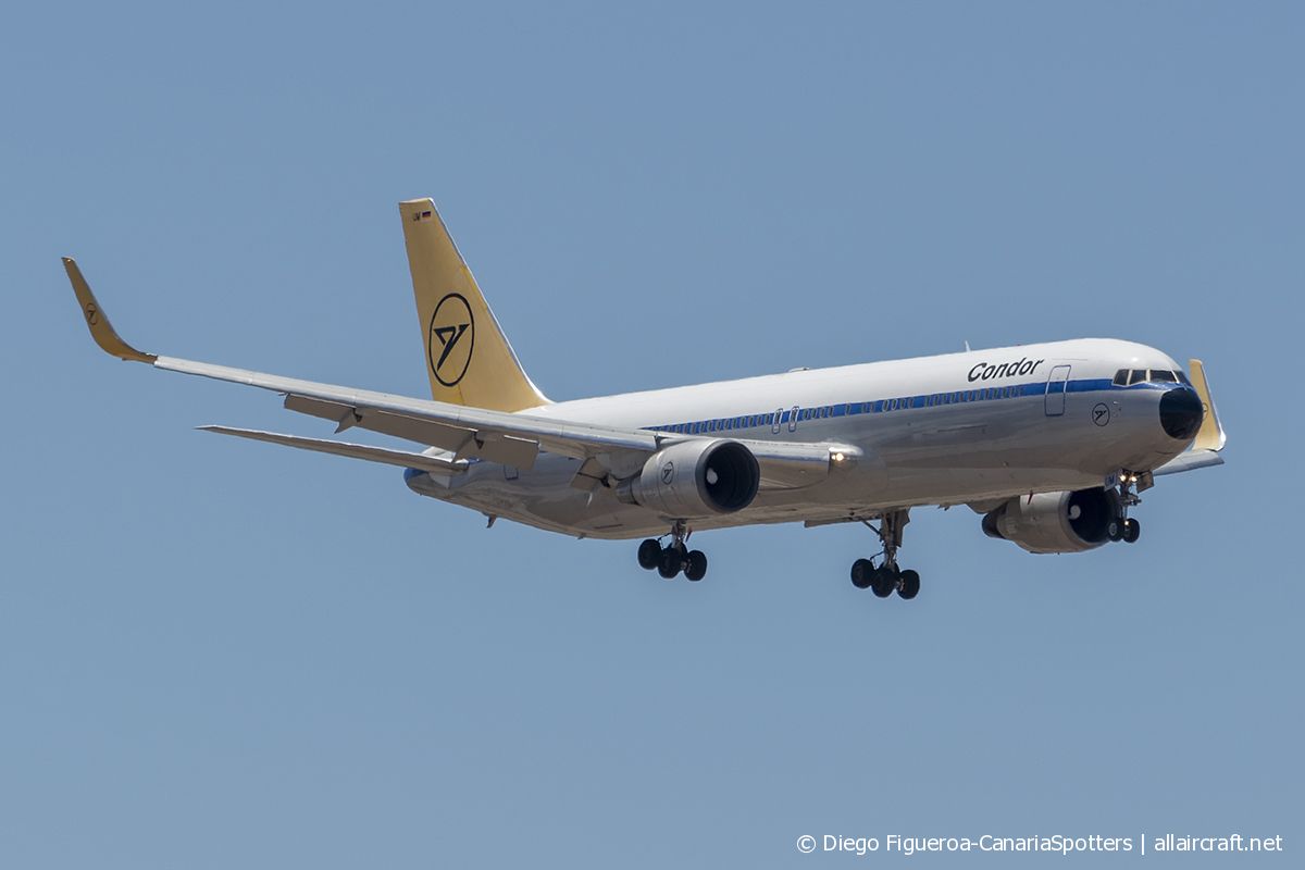 D-ABUM · Boeing 767-31BER(WL) · (LPA / GCLP)