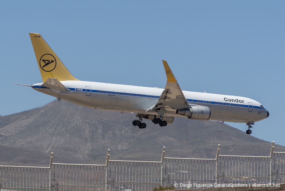 D-ABUM · Boeing 767-31BER(WL) · (LPA / GCLP)