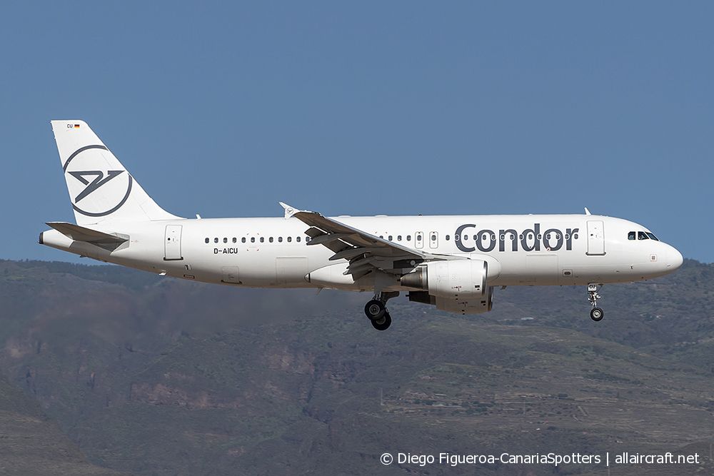 D-AICU · Airbus A320-214 · (LPA / GCLP)