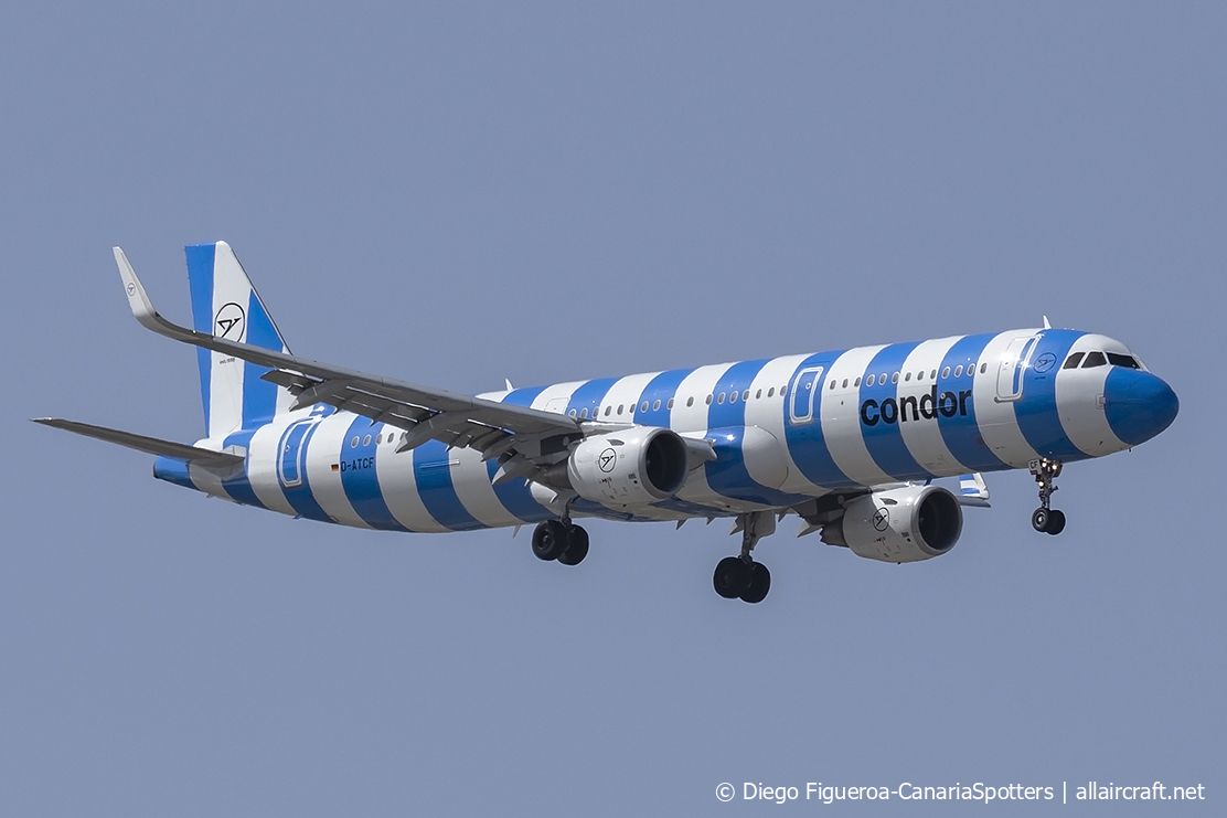 D-ATCF · Airbus A321-211(WL) · (LPA / GCLP)