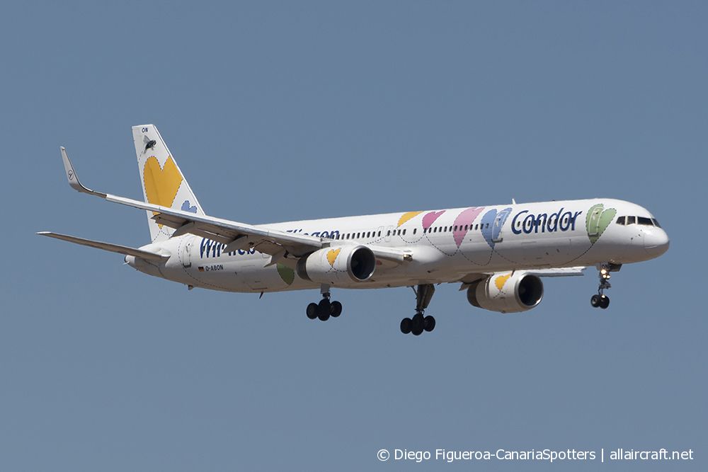 D-ABON (29023) 2000 Boeing 757-330(WL)