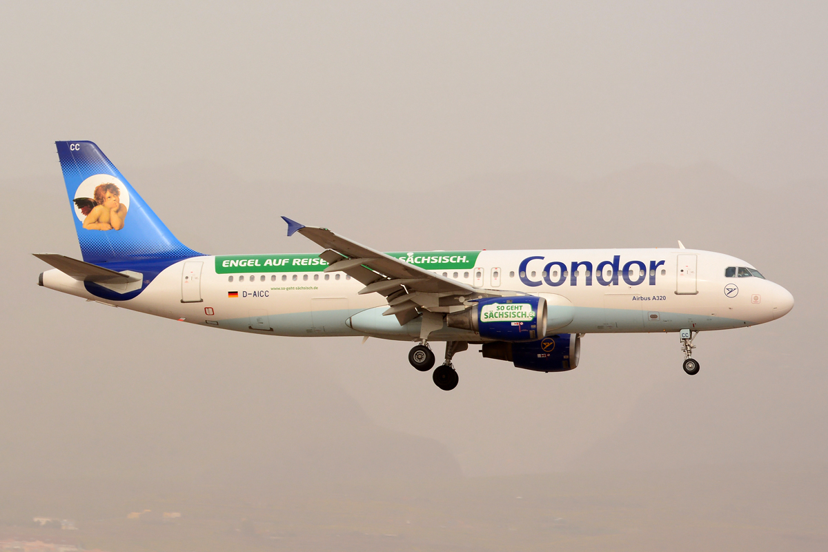 D-AICC · Airbus A320-212 · (LPA / GCLP)