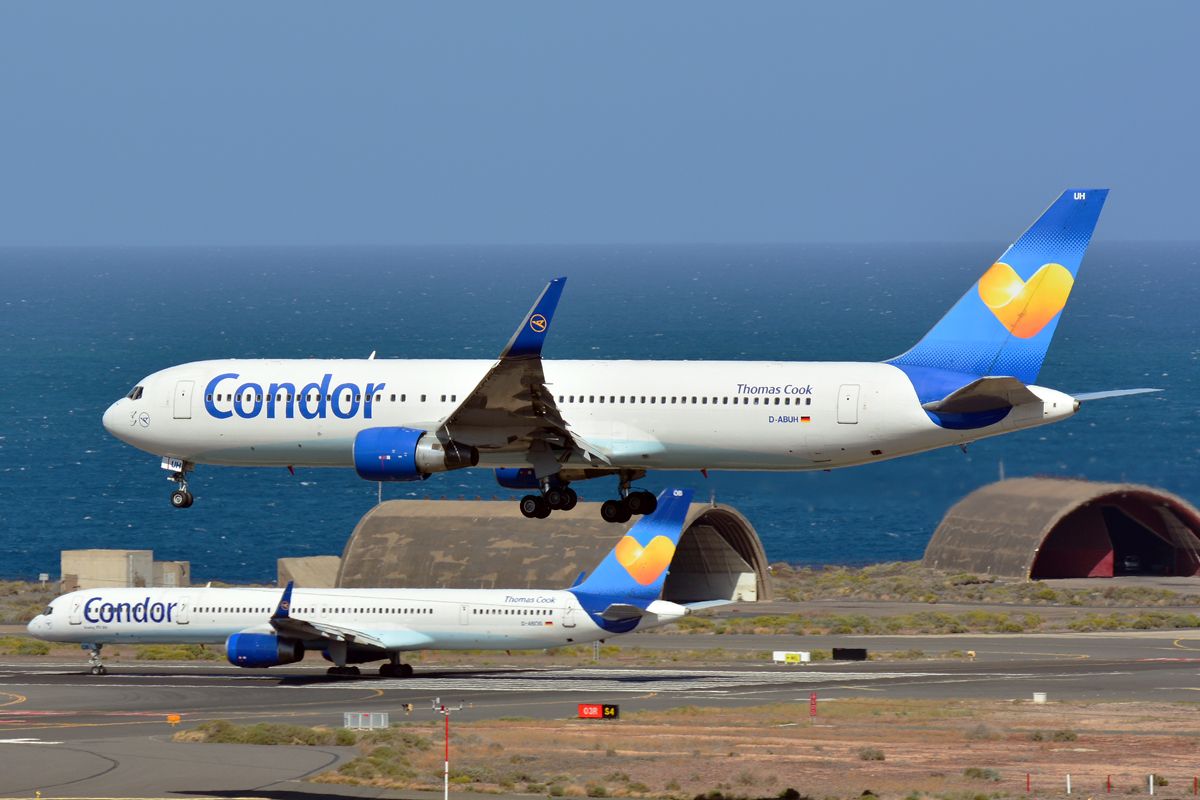 D-ABUH · Boeing 767-330ER(WL) · (LPA / GCLP)