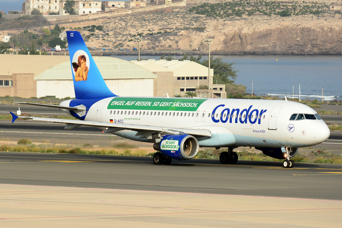 D-AICC · Airbus A320-212 · (LPA / GCLP)