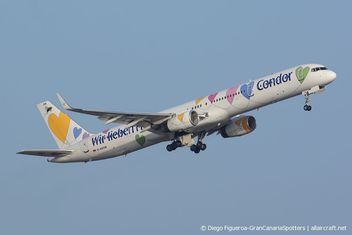 D-ABON · Boeing 757-330(WL) · (LPA / GCLP)