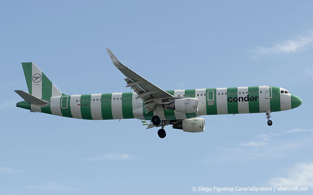 D-AIAC · Airbus A321-211(WL) · (LPA / GCLP)