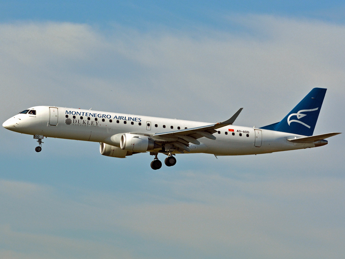4O-AOD (19000665) Embraer 190-100LR