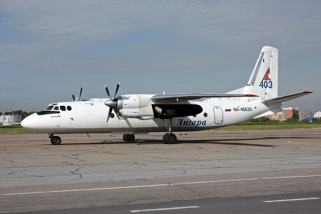 RA-46625 · Antonov An-24RV · (IKT / UIII)