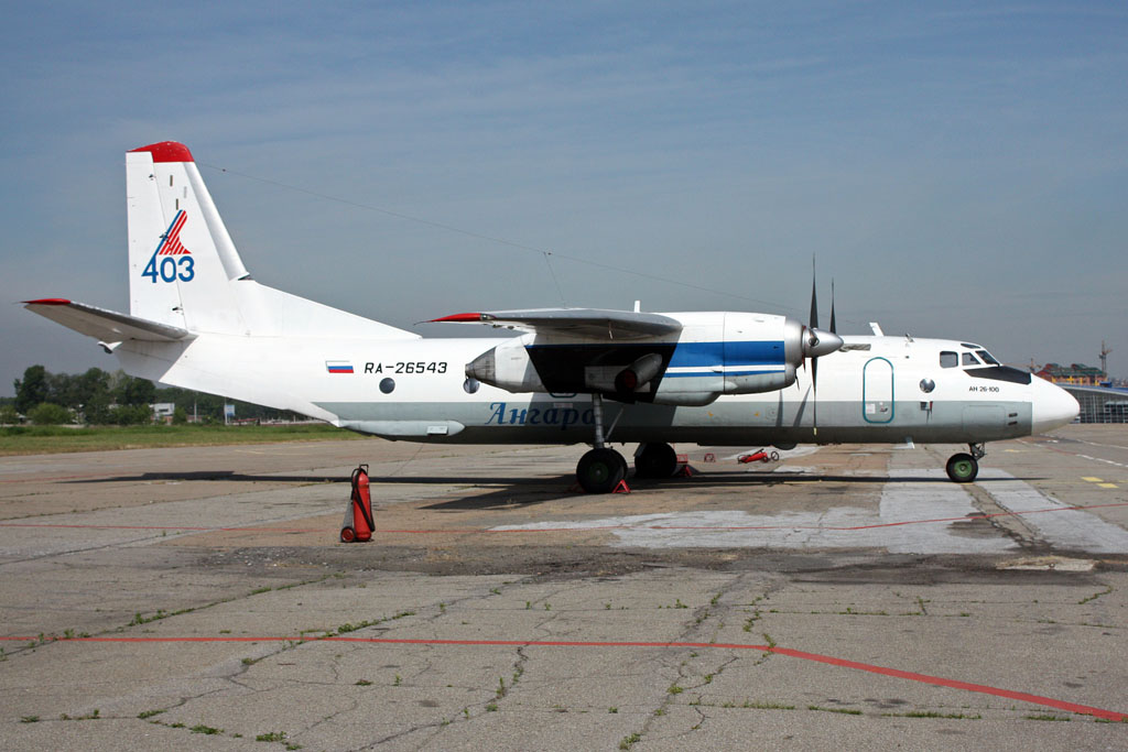 RA-26543 · Antonov An-26-100 · (IKT / UIII)