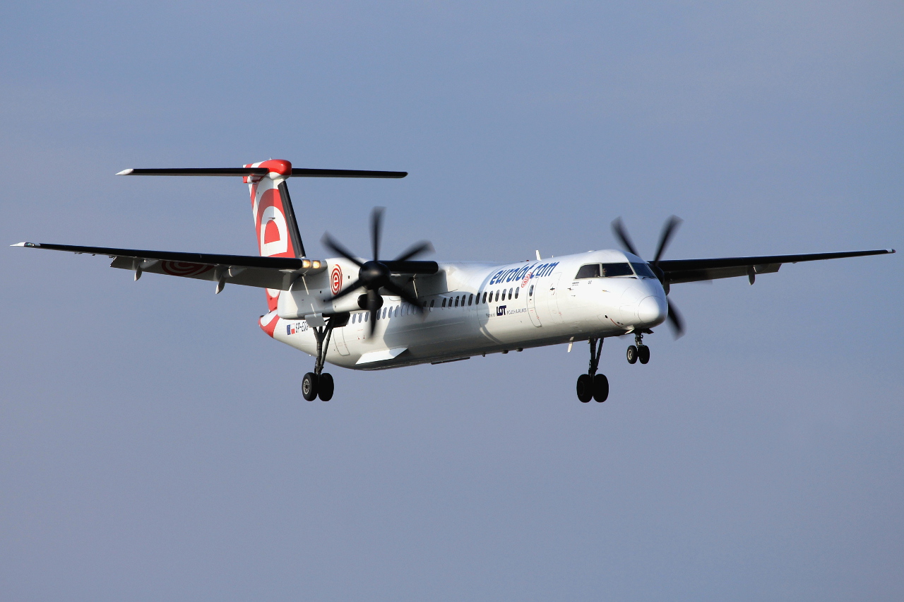 SP-EQG · Bombardier Dash 8-Q402 · (WAW / EPWA)