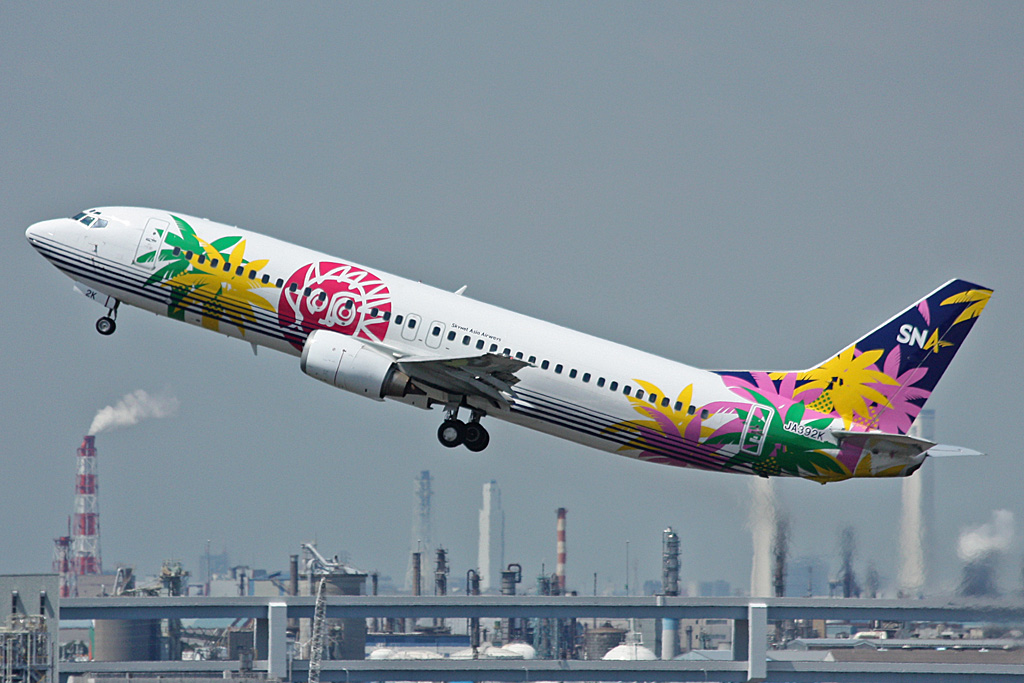 JA392K · Boeing 737-46M · (HND / RJTT)