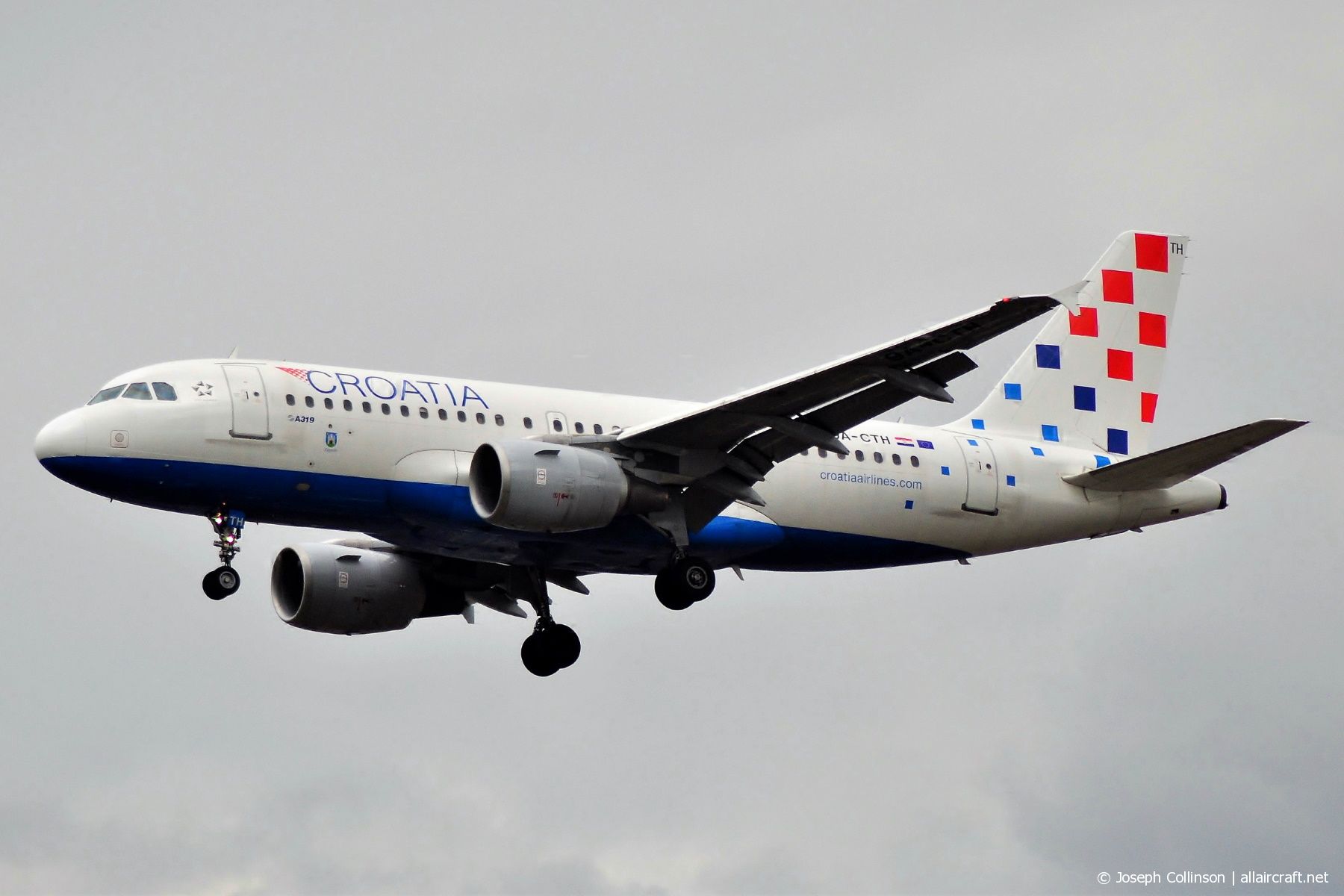 9A-CTH (833) 1998 Airbus A319-112