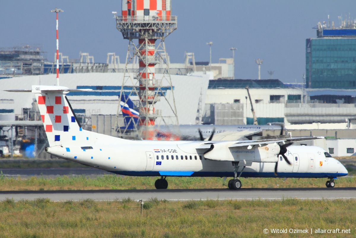 9A-CQE · Bombardier Dash 8-Q402 · (FCO / LIRF)