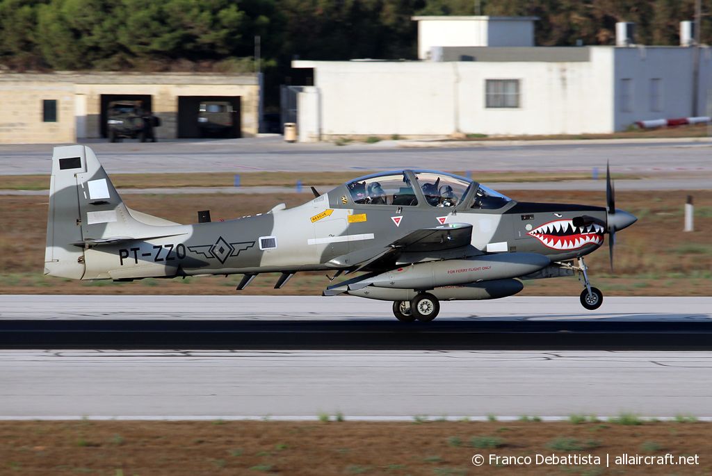 PT-ZZO · Embraer A-29 Super Tucano · (MLA / LMML)