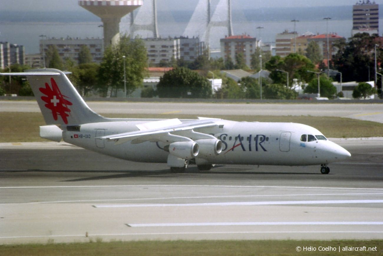 HB-IXO (E3284) 1996 British Aerospace Avro RJ100
