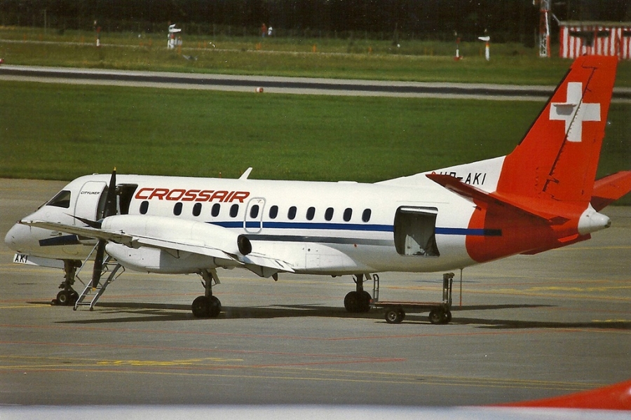 HB-AKI · Saab 340B · (GVA / LSGG)