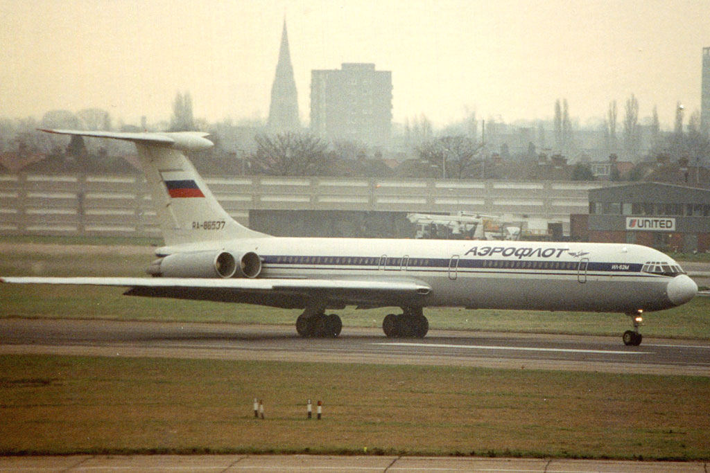 RA- 86537 · Ilyushin IL-62M · (LHR / EGLL)