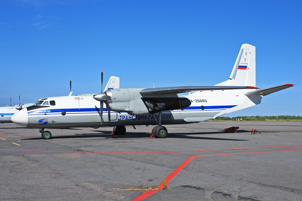 RA-26682 · Antonov An-26-100 · (ARH / ULAA)