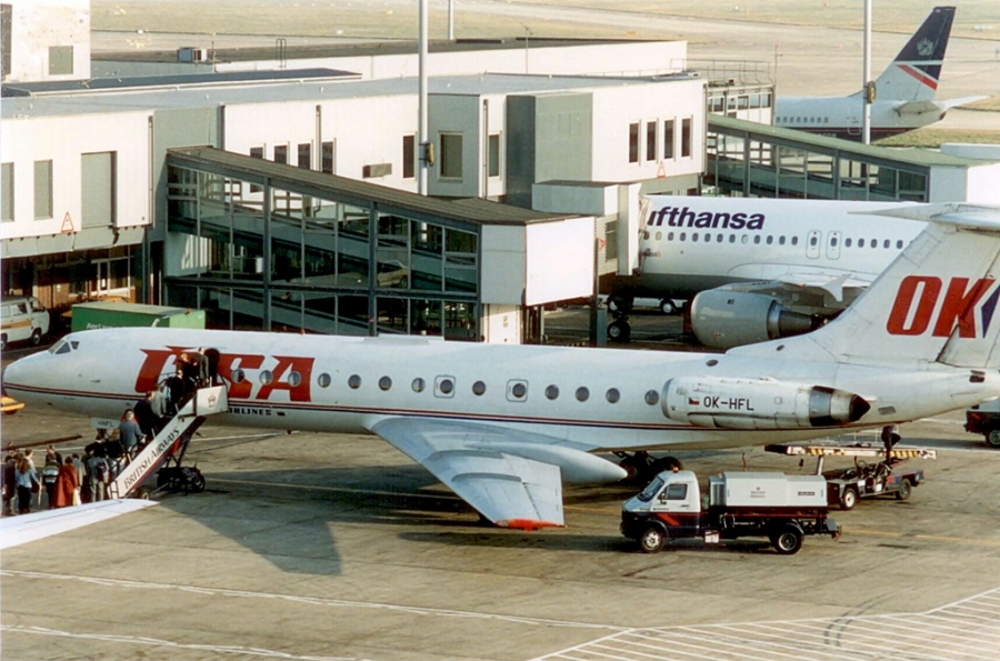 OK-HFL · Tupolev Tu-134A · (LHR / EGLL)