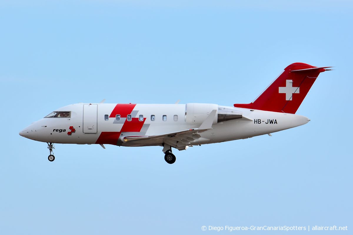 HB-JWA · Bombardier CL-600-2B16 Challenger 650 · (LPA / GCLP)