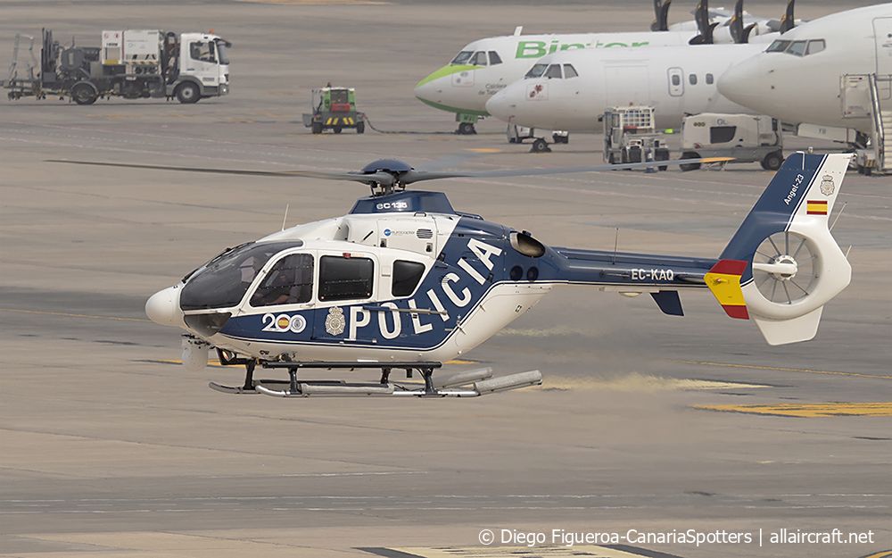 EC-KAQ · Eurocopter EC 135P2+ · (LPA / GCLP)