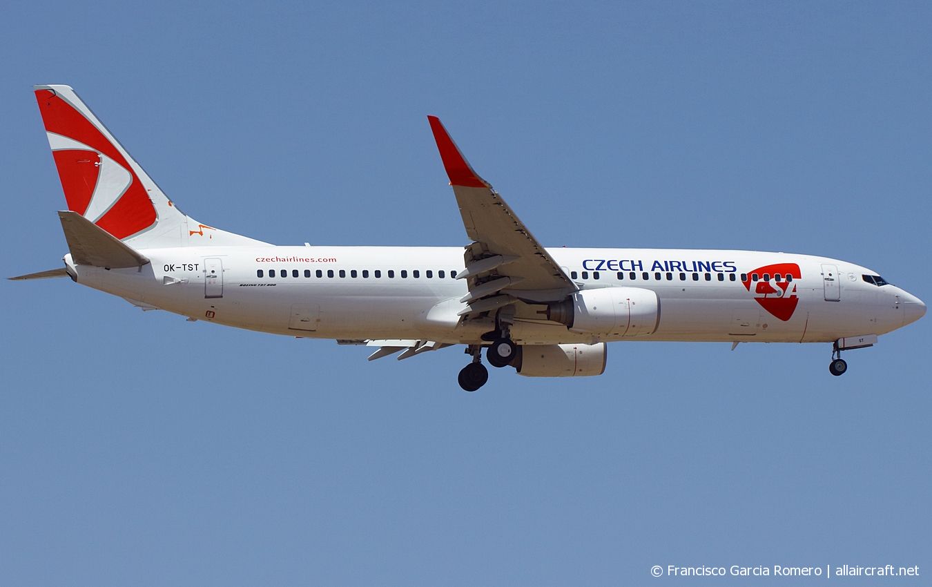 OK-TST · Boeing 737-86N(WL) · (LPA / GCLP)