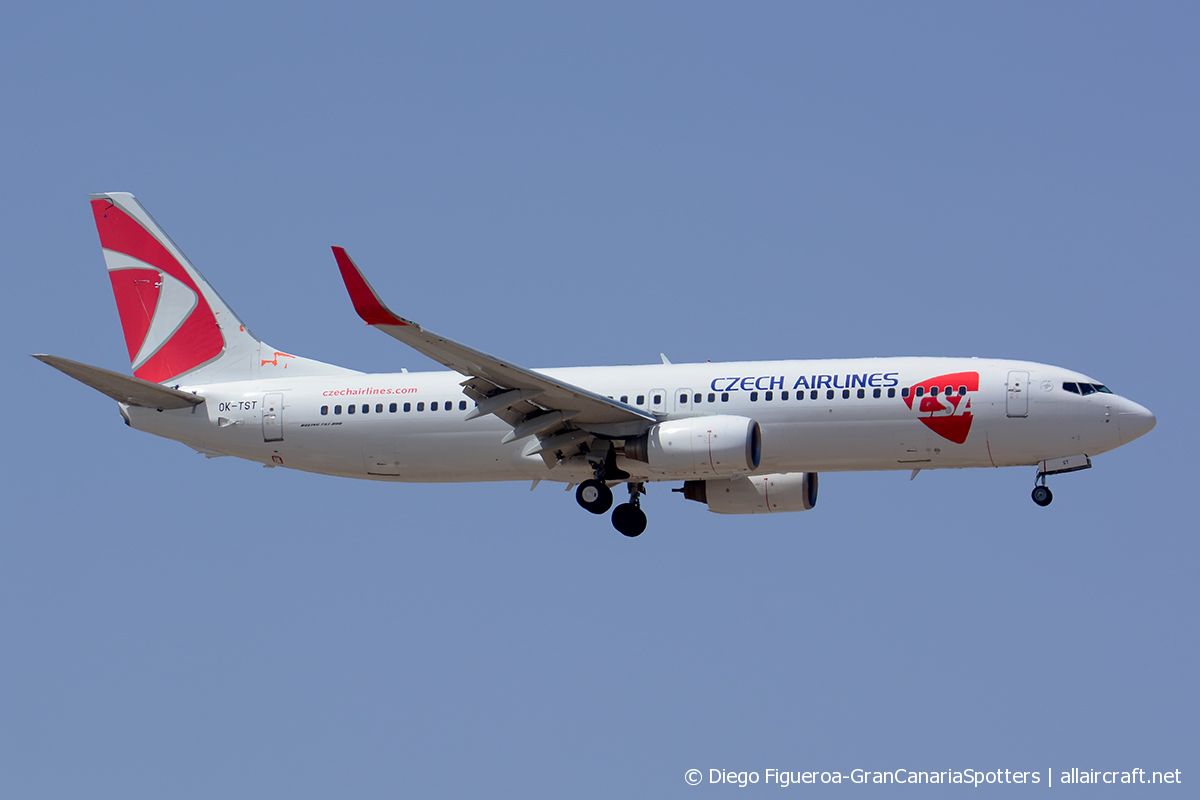 OK-TST · Boeing 737-86N(WL) · (LPA / GCLP)