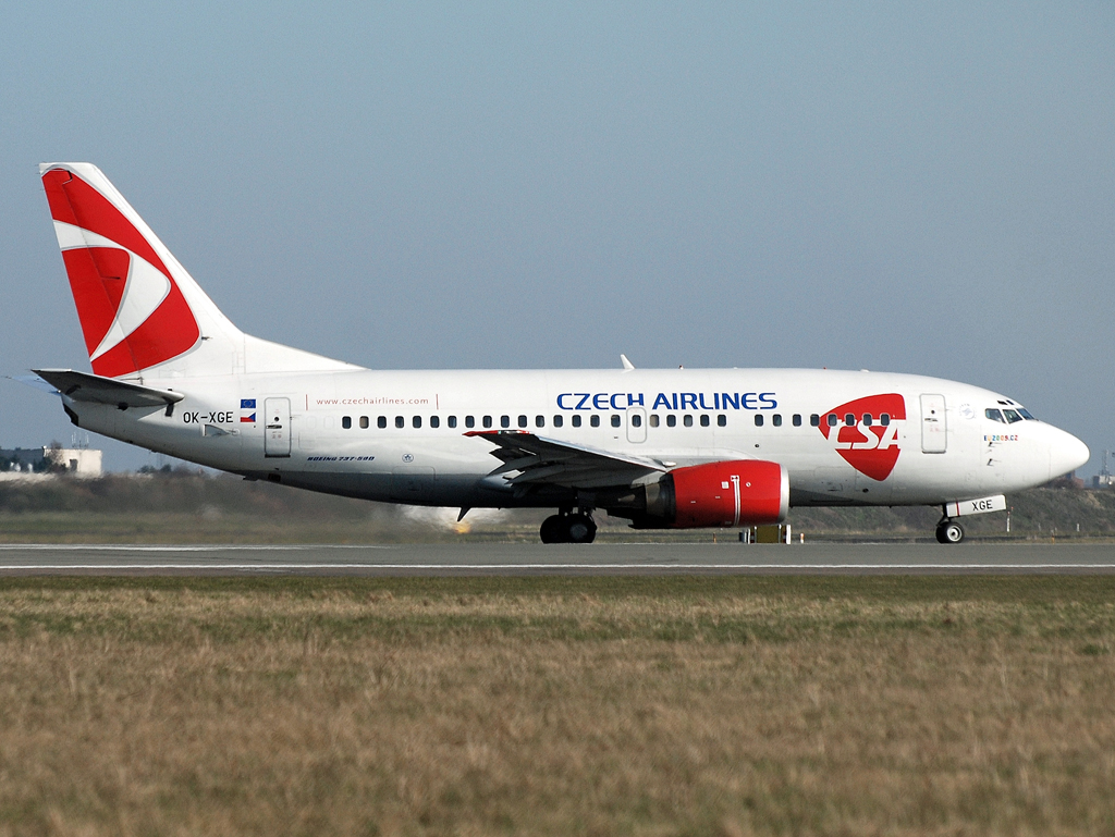 OK-XGE · Boeing 737-55S · (CPH / EKCH)