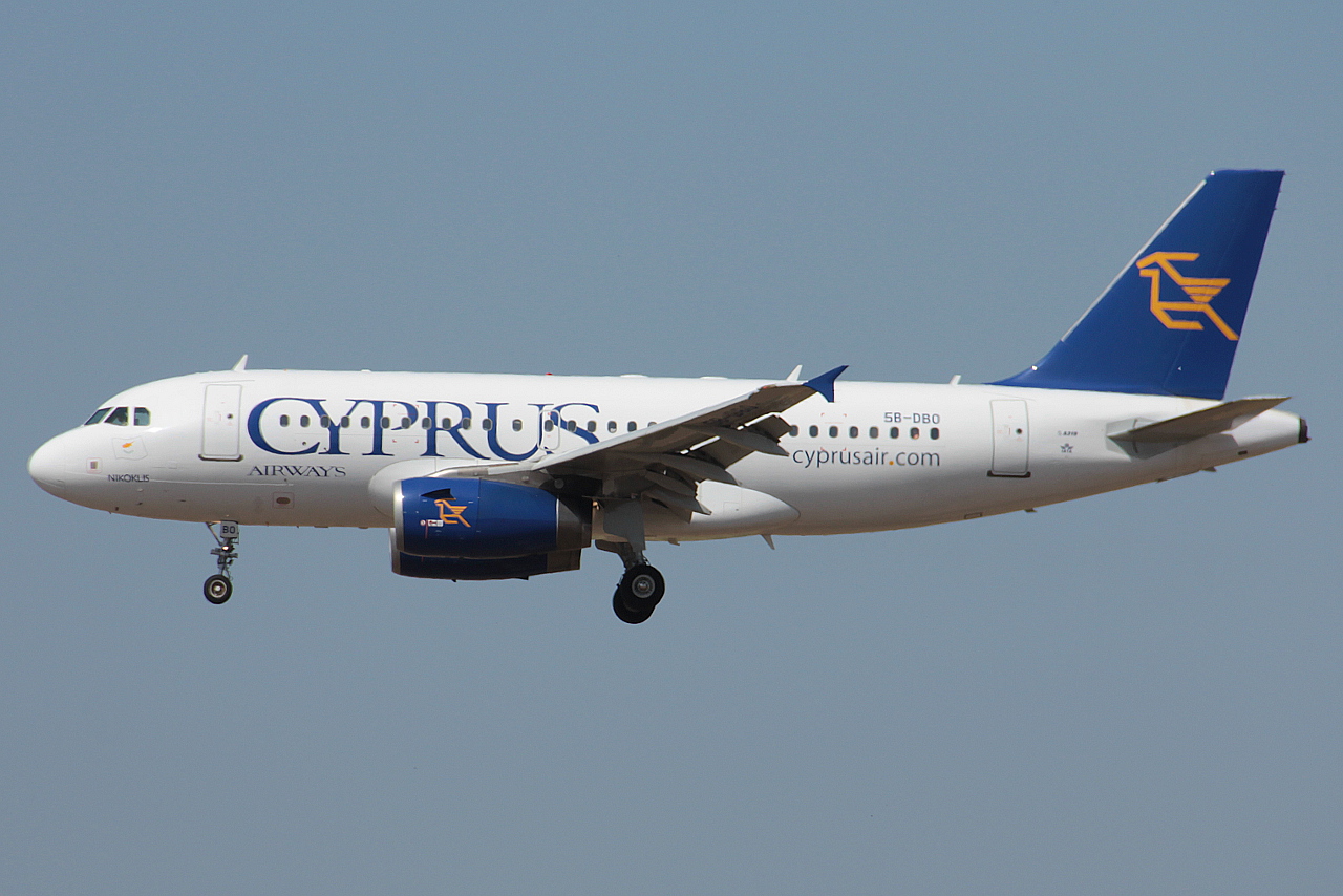 5B-DBO · Airbus A319-132 · (FCO / LIRF)