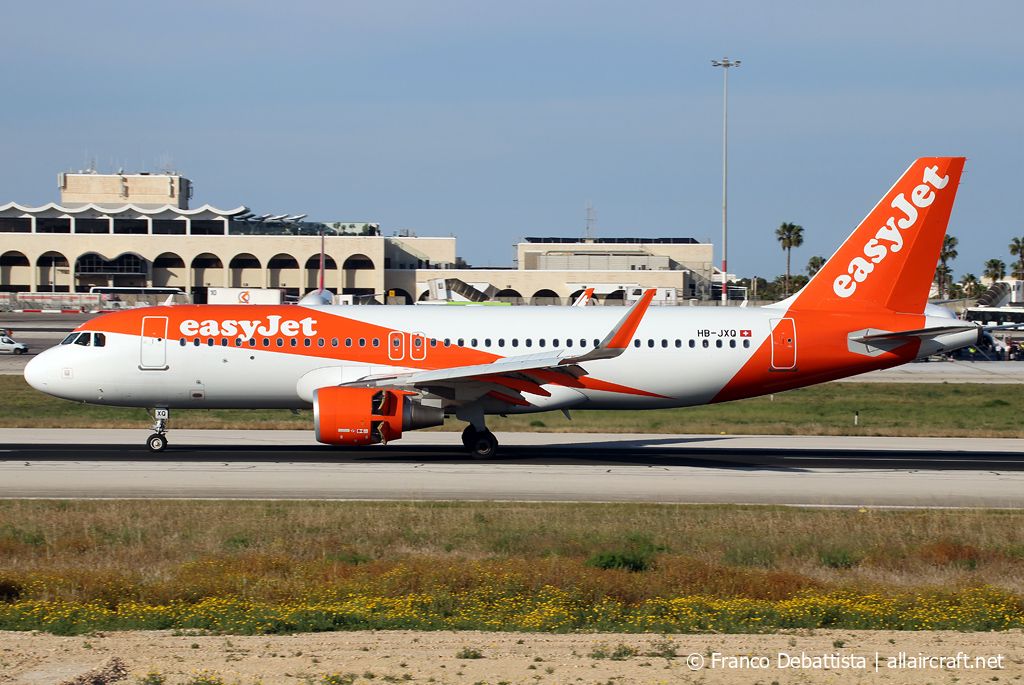 HB-JXQ · Airbus A320-214(WL) · (MLA / LMML)