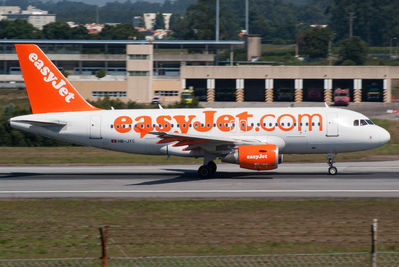 HB-JYC · Airbus A319-111 · (OPO / LPPR)