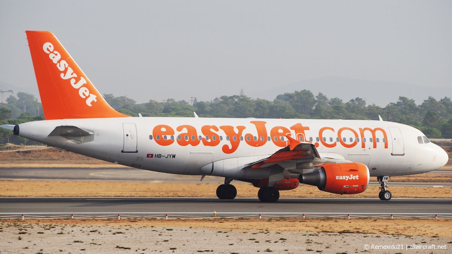 HB-JYM · Airbus A319-111 · (FAO / LPFR)