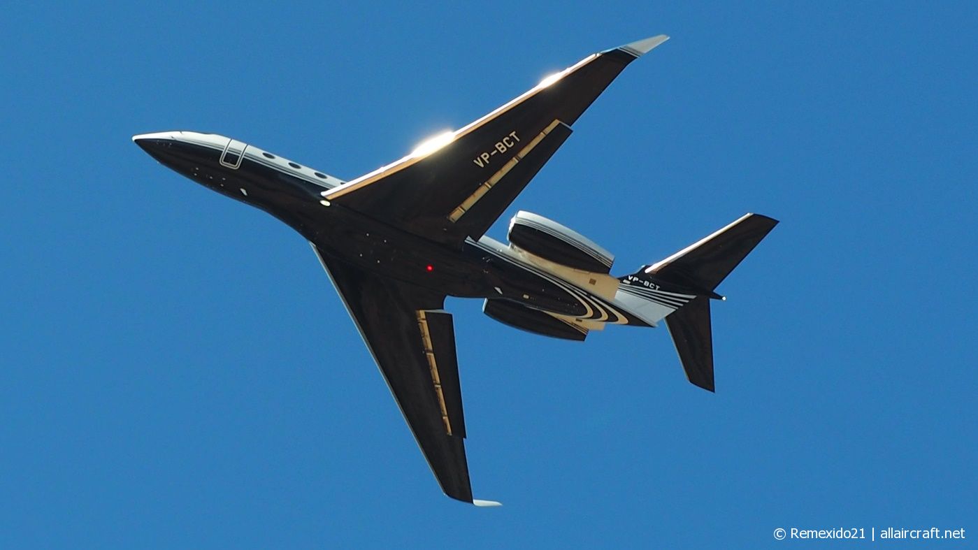 VP-BCT · Gulfstream Aerospace G650 · (FAO / LPFR)