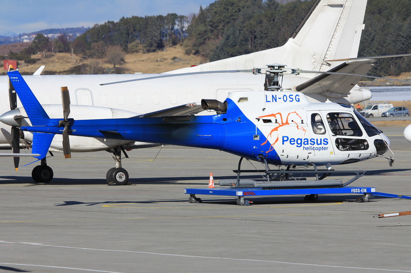 LN-OSG, (cn 7133), Eurocopter AS-350B-3 Ecureuil