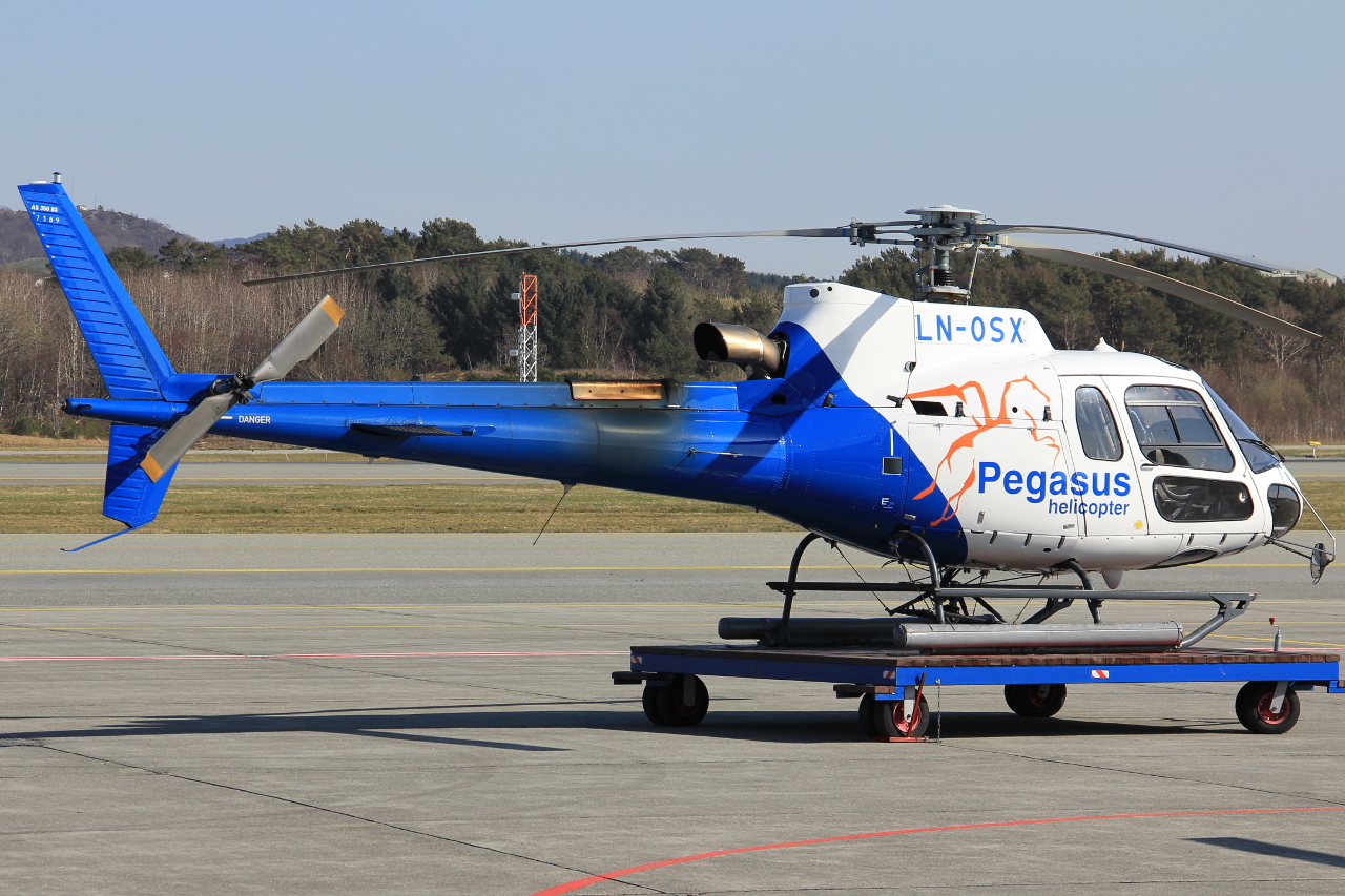 LN-OSX · Aerospatiale AS 350B3 Ecureuil · (SVG / ENZV)