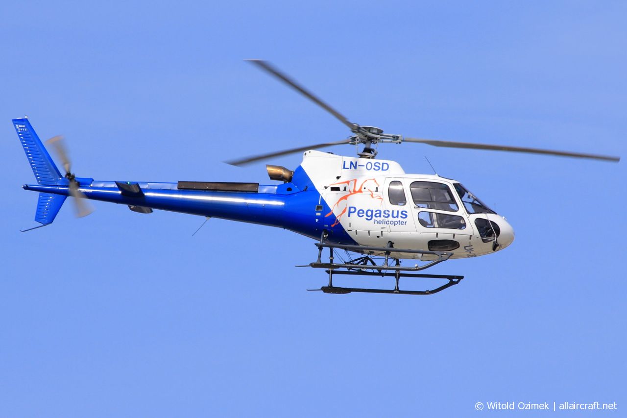 LN-OSD (8059) Eurocopter AS 350 Ecureuil