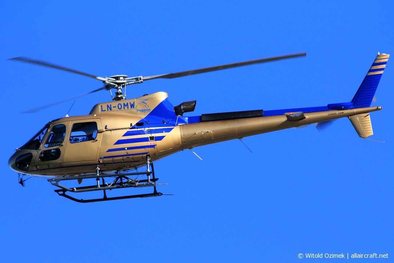 LN-OMW (8029) Aérospatiale AS 315B Lama