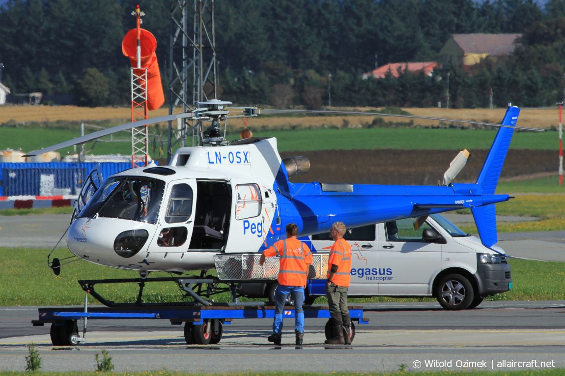 LN-OSX (7389) 2012 Aerospatiale AS 350B3 Ecureuil