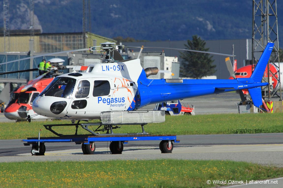 LN-OSX (7389) 2012 Aerospatiale AS 350B3 Ecureuil